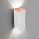 Tunnel 13.8W 240V LED Square Up/Down Wall Pillar Light Warm White - LD0161