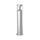 Lumena 4W LED 300mm Surface Mount Bollard Satin Chrome / Warm White - AQL-131-A1-X00430DCQ