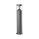 Lumena 4W LED 300mm Surface Mount Bollard Silver / Warm White - AQL-131-A4-X00430DCQ