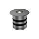 Lumena Micro Recessed 2W 70 degree LED Decklight Silver / Warm White - AQL-152-A4-X0023070Q
