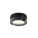 Lumena Pucklight 12W LED Surface Mounted Dimmable Downlight Black / Warm White - AQL-176-A2B01230DFQ