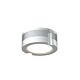 Lumena Pucklight 12W LED Surface Mounted Dimmable Downlight Satin Chrome / Warm White - AQL-176-A1B01230DFQ