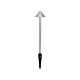 Hydra 7W LED Path/Spike Light Brushed Chrome / Warm White - AQL-416-B1-X00730DCS