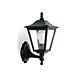 Sandwell Square Wall Lantern Black - DUW7010-BL