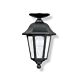 Lexacast Ceiling Mount Lantern Black - F1085-BL