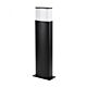 Column 10W LED Bollard Black / Warm White - LH2503-BL