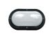 Plain E27 Polycarbonate Bulkhead Black - LJ6001-BL