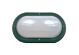 Plain E27 Polycarbonate Bulkhead Green - LJ6001-GN