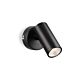 Xanthi High Power 5W LED Single Spotlight Black / Warm White - LSLX-P1-BL