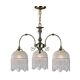 Victoriana 3 Light Chandelier Antique Brass - R3153-3P-AB