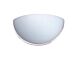 Half Edge Acid Etch Wall Light White - WL8401-WH