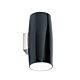 Grand Minimalist Wall Light Chrome / Black - WLL9287-BL