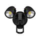 Condor 24W LED Twin Spotlight With Sensor Black / Tri Colour - CONDOR TWIN SENSOR-13965