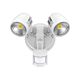 Condor 24W LED Twin Spotlight With Sensor White / Tri Colour - CONDOR TWIN SENSOR-13966