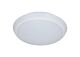 Round 12W Slimline LED Oyster - White Frame / Cool White - AT3014/12/LED/WH/CW