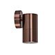 Rustic Brown Fixed Wall Pillar Spot Light - 240V LED - AT5006/RB/LED