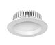 AT9012 Round 12W Dimmable Fire Rated LED Downlight White Frame / Cool White - 11426