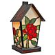 Lighthouse Tiffany Table Lamp Roses - N066