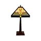 Geometric Tiffany Table Lamp Small - T-178-12