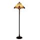 Butterfly Knots Tiffany Floor Lamp White - T-273-19F