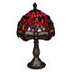 Red Dragonfly Tiffany Table Lamp Small - T-280-08