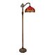 Red Dragonfly Tiffany Floor Lamp - T-280-12DF