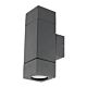 Prairie Up/Down Wall Pillar Spot Light Charcoal - 17952/51