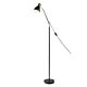 Sammy 1 Light Floor Lamp Black - 21421/06