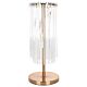 Zara 2 Light Table Lamp Brass - 12273