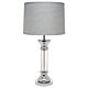 Figaro 1 Light Table Lamp Chrome / Silver - 12304