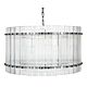 Paloma 12 Light Round Pendant Nickel / Glass - 20691