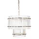 Paloma 9 Light 2 Tier Pendant Brass / Glass - 20693