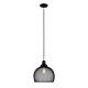 Mesh Large Wine Glass Shape Pendant Black - Cheveux4