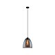 Wine Shape Pendant Smoke Black - Chuva3