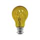 Halogen 28W Dimmable B22 Coloured Globe Yellow - CLAHAGLS28WBCY