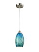 Glass Modern Pendant Blue - Glaze3