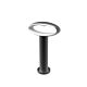 Exterior 9W LED Bollard Black Finish / Warm White - Horus2