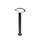 Exterior 9W LED Bollard Black Finish / Warm White - Horus3