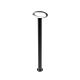 Exterior 9W LED Bollard Black Finish / Warm White - Horus4