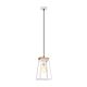 Industrial 1 Light Pendant White - Lanterna2