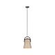 Ellipse Shape Natural Oak Pendant - Legna1