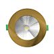 Nova 10W COB Dimmable LED Downlight Antique Brass / Tri-Colour - NOVACOB01 + NOVADBR