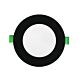 Nova 8W Dimmable LED Downlight Black / Tri-Colour - NOVADLUX02 + NOVADBLK02