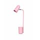 Gooseneck Modern Table Lamp Matt Pink - Pastel17TL