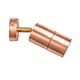 Poseidon 240V GU10 Single Adjustable Wall Pillar Light Copper - PG1AC