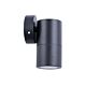 Poseidon 240V GU10 Fixed Wall Pillar Light Black - PG1FBL