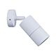 Poseidon 12V MR16 Single Adjustable Wall Pillar Light White - PM1AWH