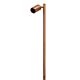 Poseidon 12V MR16 Adjustable Spike Light Solid Copper - SPM1ALC