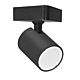 Spot 240V GU10 Square Base Adjustable Spotlight Matt Black - SPOT-S1B