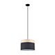 Large Round Pendant Black - TAMBURA06